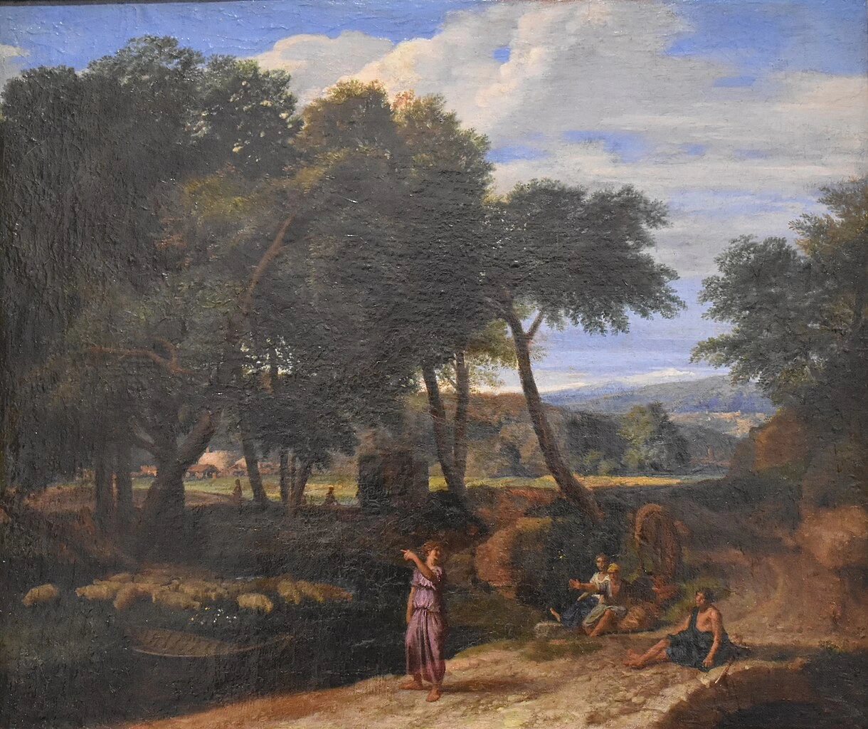Paesaggio italiano - Musée Granet, Aix, en, Provence